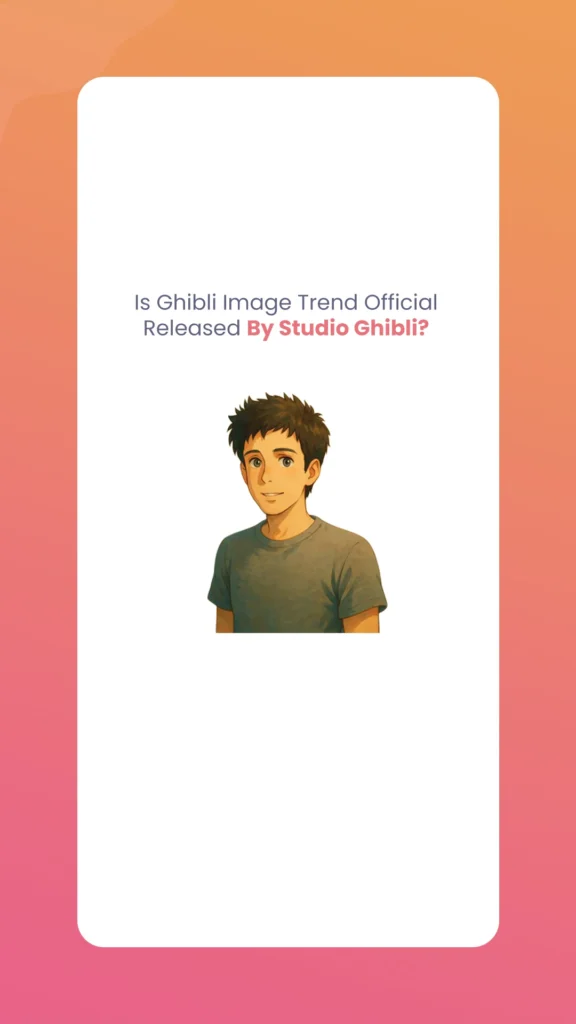 Ghibli Image Trend