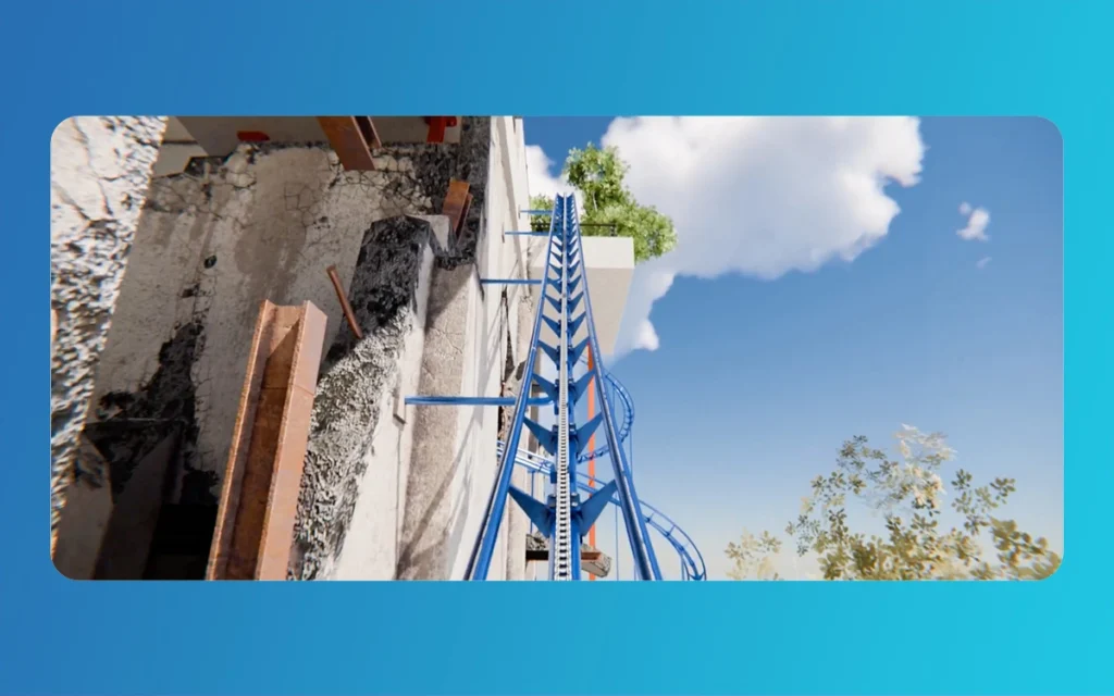 Secret Bunker Roller Coaster Ride