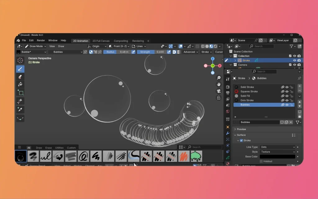 Blender 4.4 Brushes