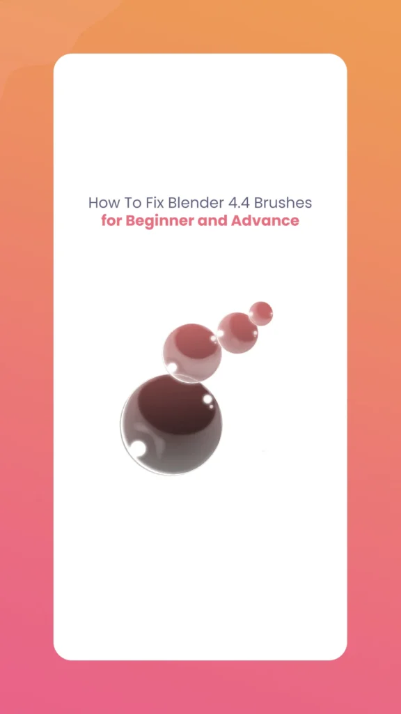 Blender 4.4 Brushes