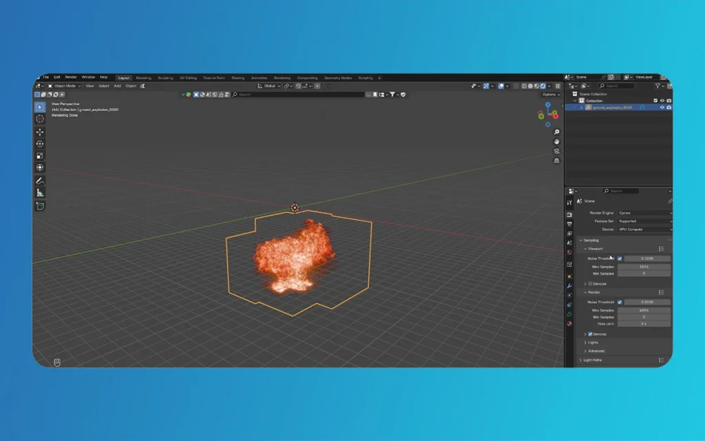 Cars Explosions Animation