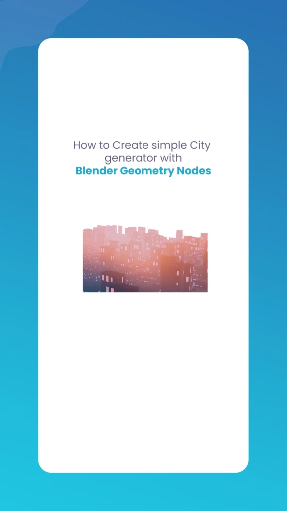 Simple City Generator