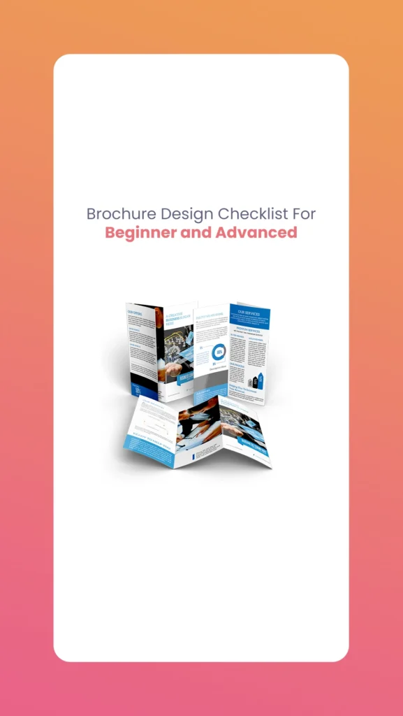 Brochure Design Checklist 