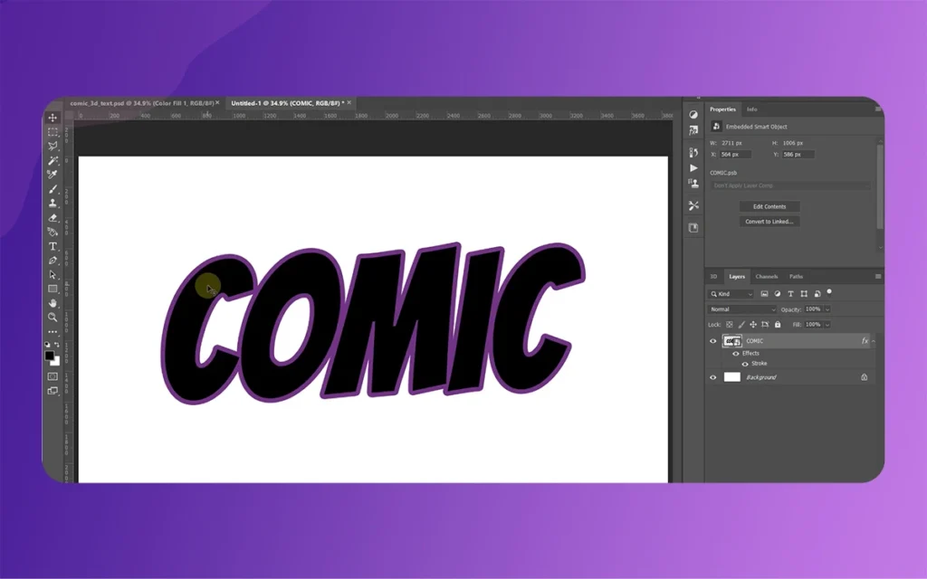 3D Effect for Comics