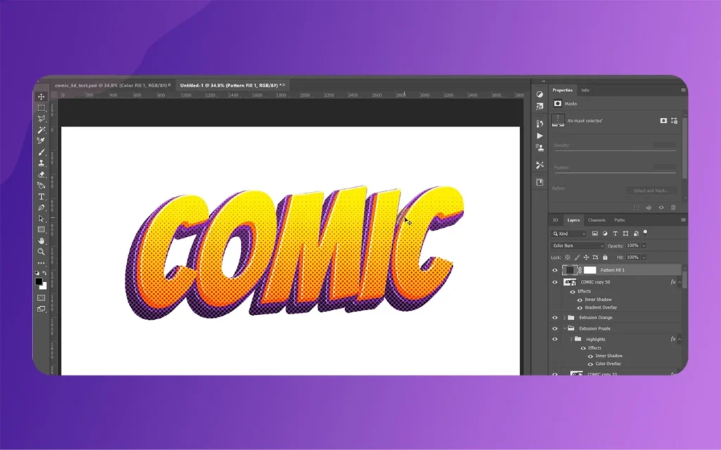 3D Effect for Comics