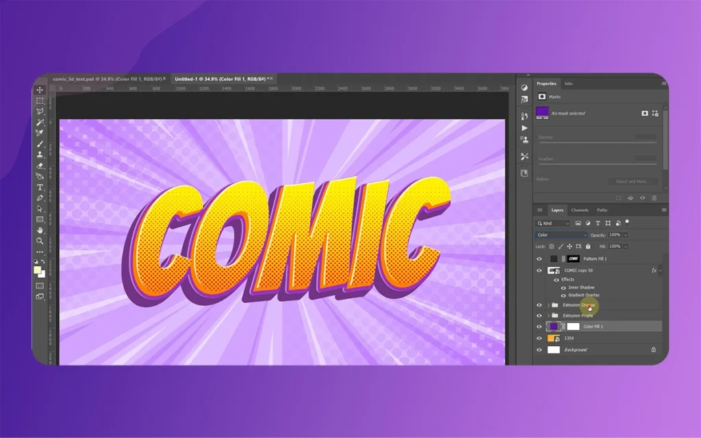 3D Effect for Comics