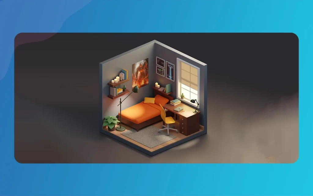 Isometric Bedroom Tutorial 