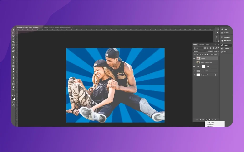 Photo into Comic Book Art