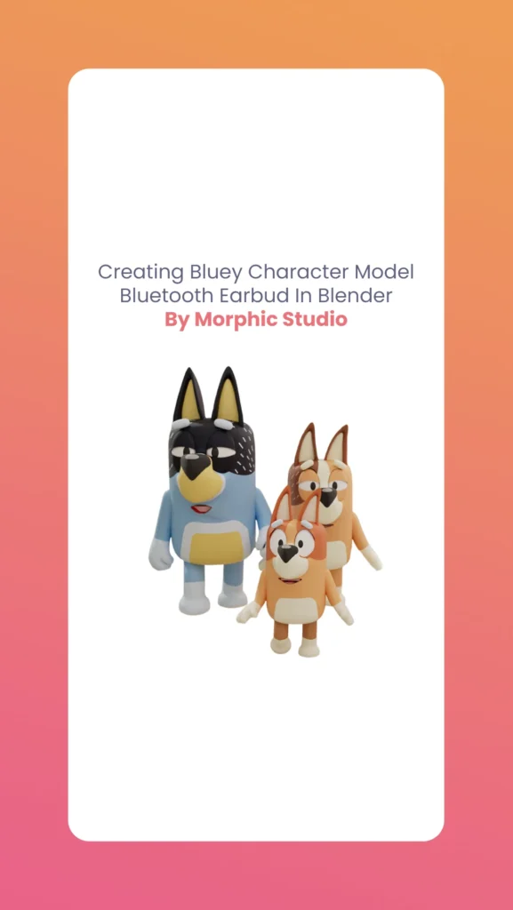 Bluey Character Model