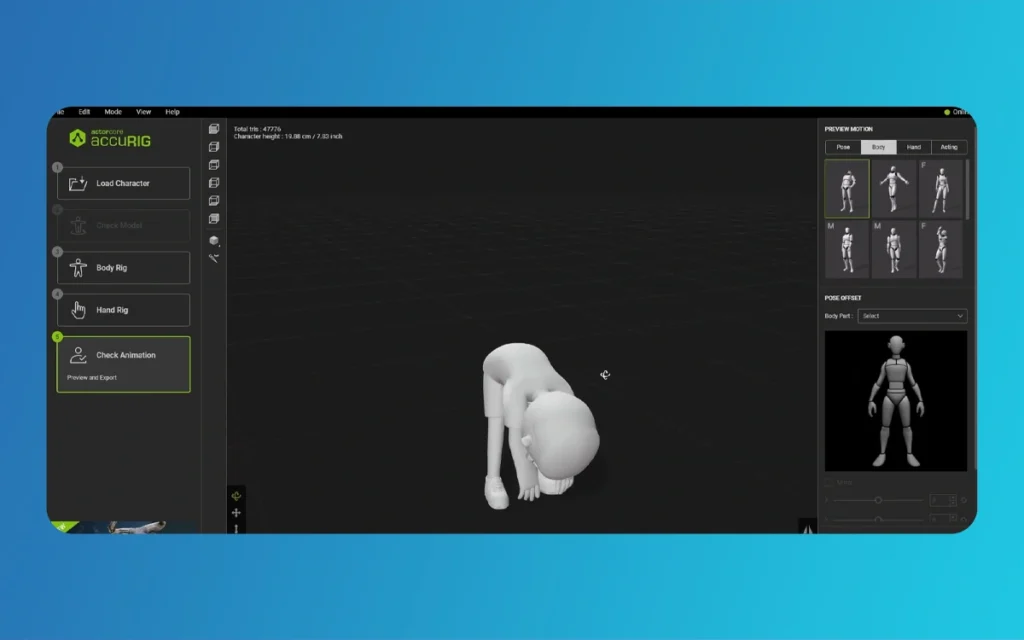 Accurig 2 vs Mixamo Smarter Auto Rigging