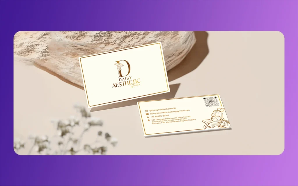 Artist Business Cards PSD Keys 