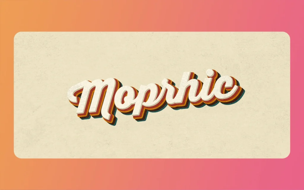 Vintage Retro Ligature Font