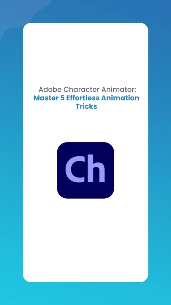Adobe Character Animator