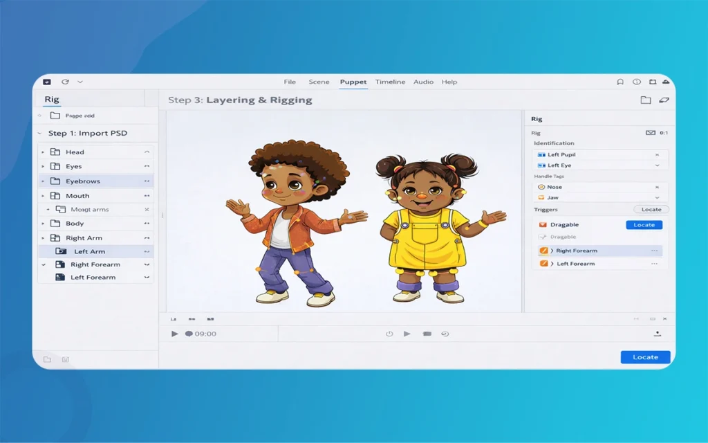 Brown Cartoon Characters