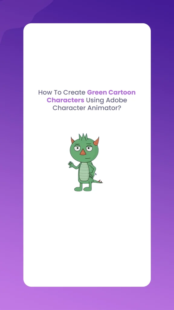 Green Cartoon Characters