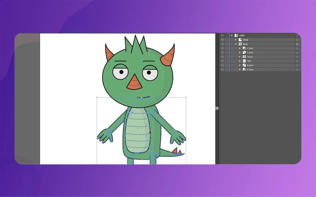 Green Cartoon Characters