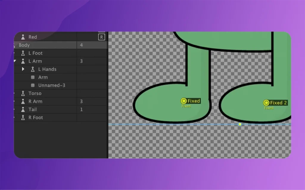 Green Cartoon Characters