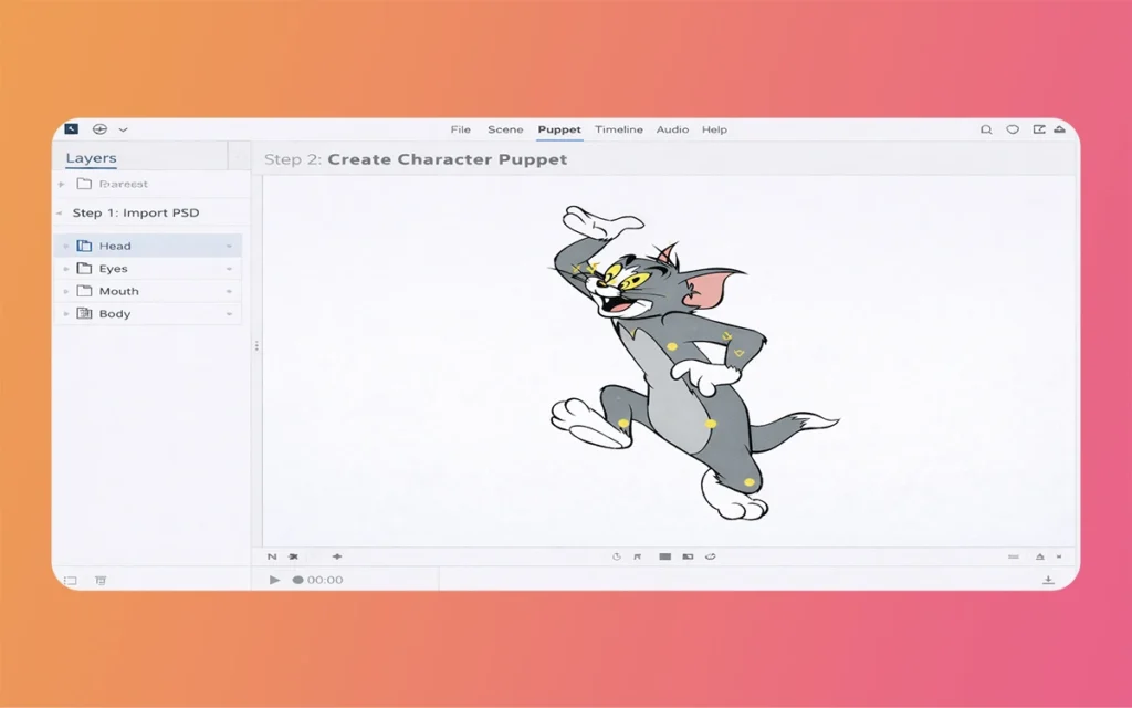 Grey Cartoon Characters