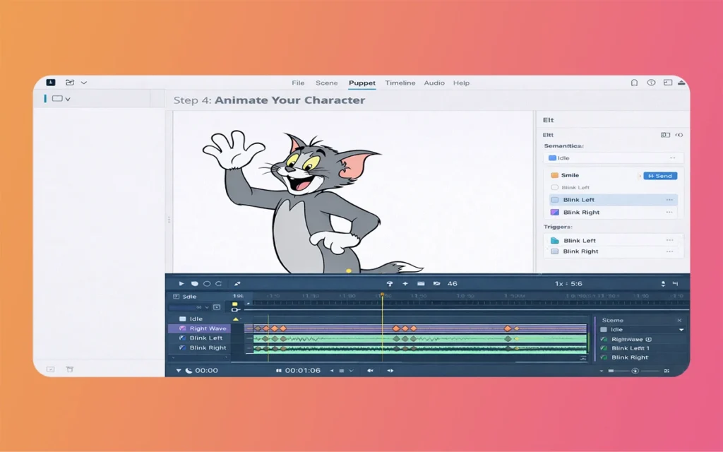 Grey Cartoon Characters