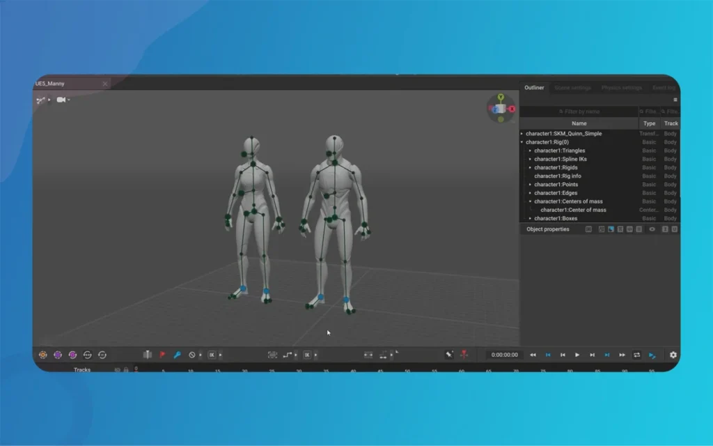 Fight Animation Two People No Camera
