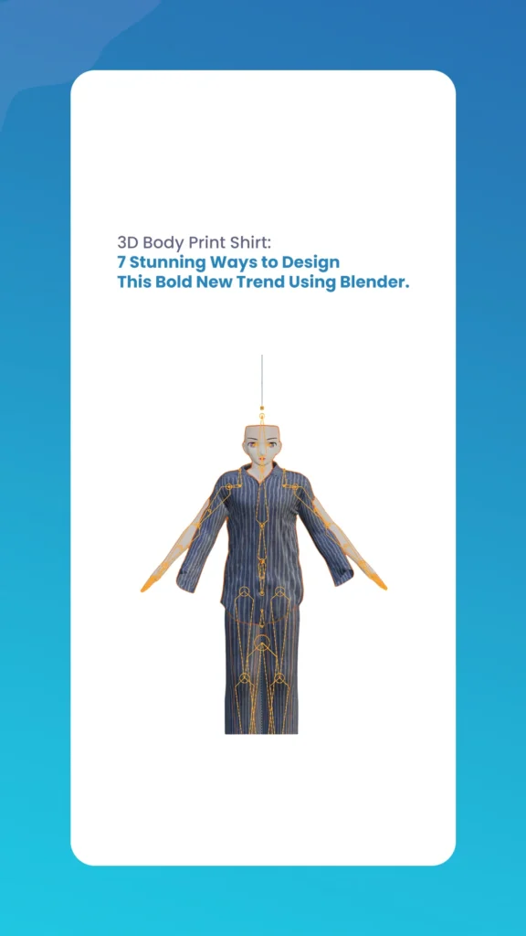 3D Body Print Shirt