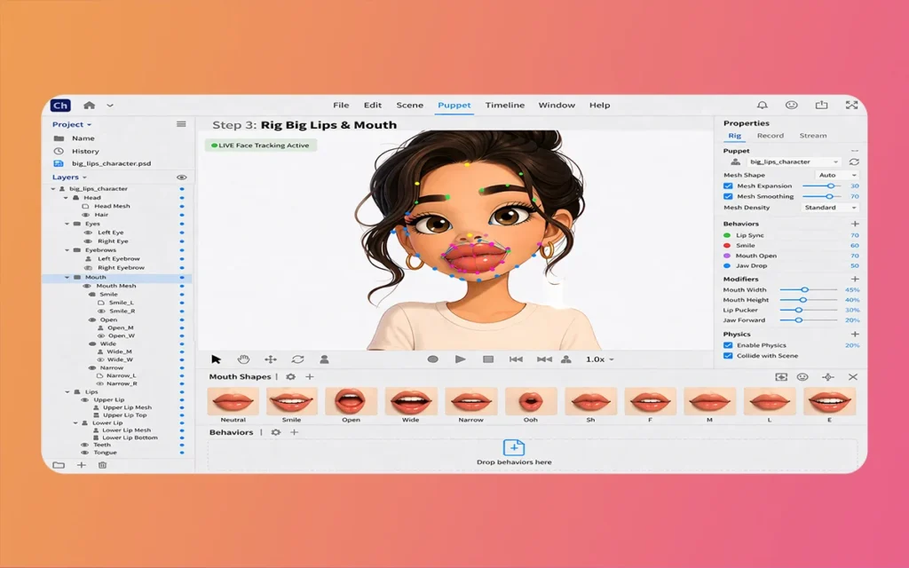 Cartoon Characters with Big Lips