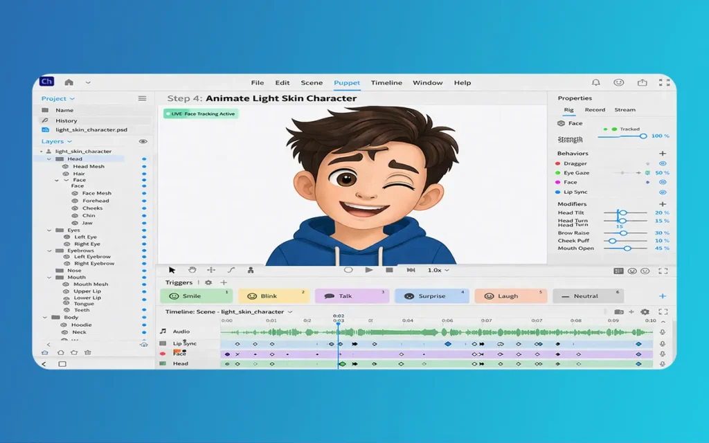 Light Skin Cartoon Characters