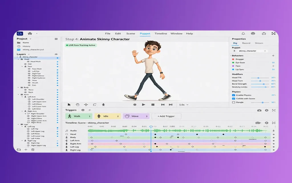 Skinny Cartoon Characters