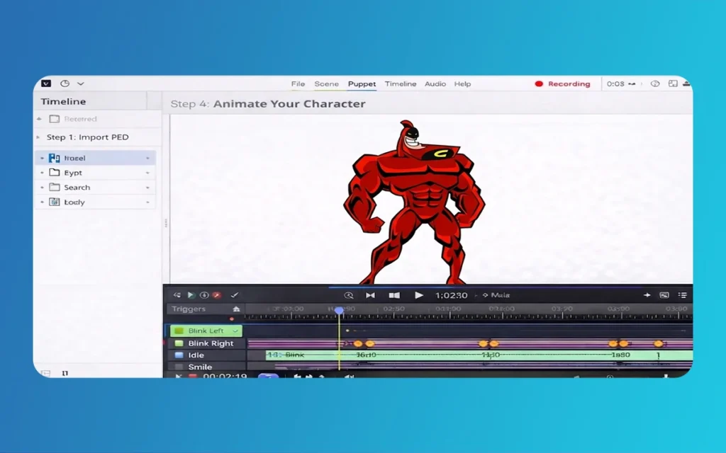 Long Chin Cartoon Characters