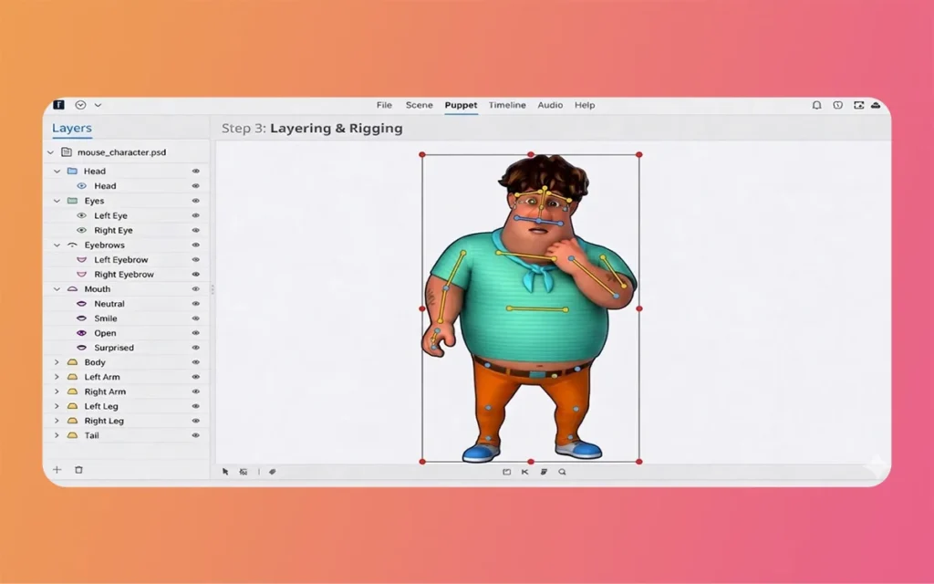 Long Face Cartoon Characters