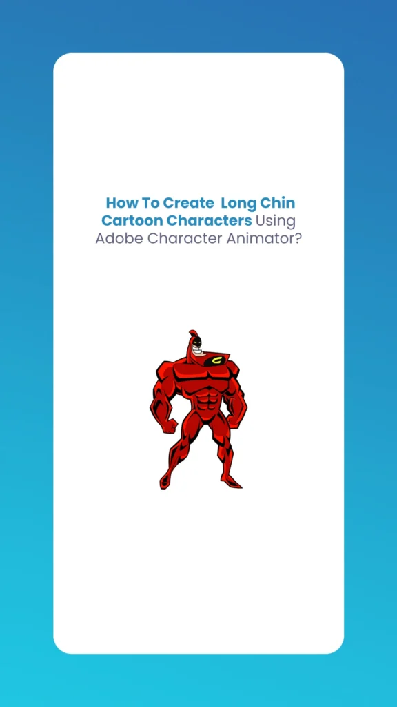 Long Chin Cartoon Characters