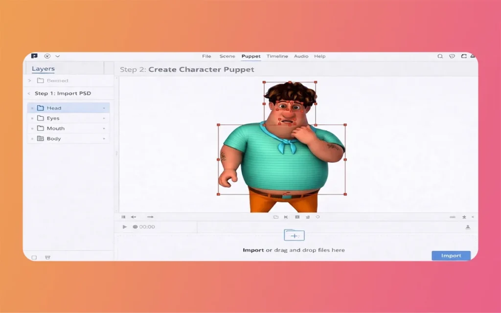 Long Face Cartoon Characters