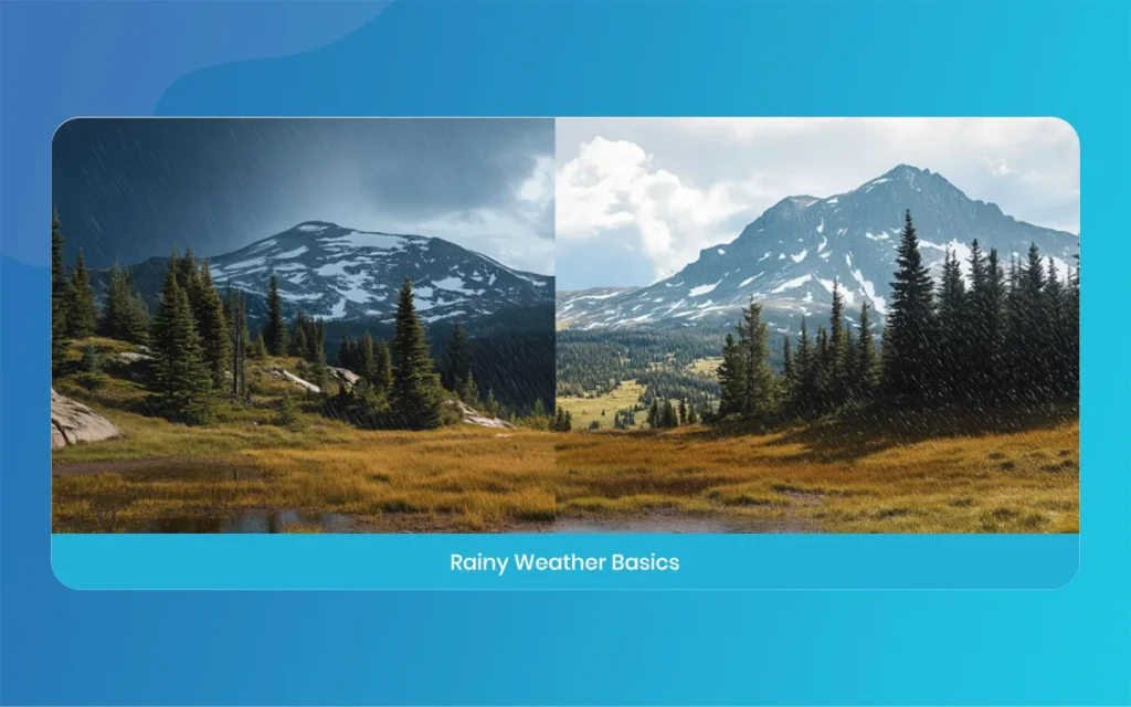 Realistic Rainy Weather