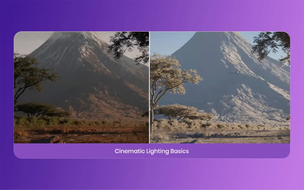 Cinematic lighting in Unreal Engine 5