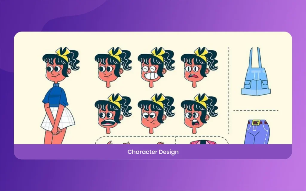 2D Character Animation for Explainer Videos