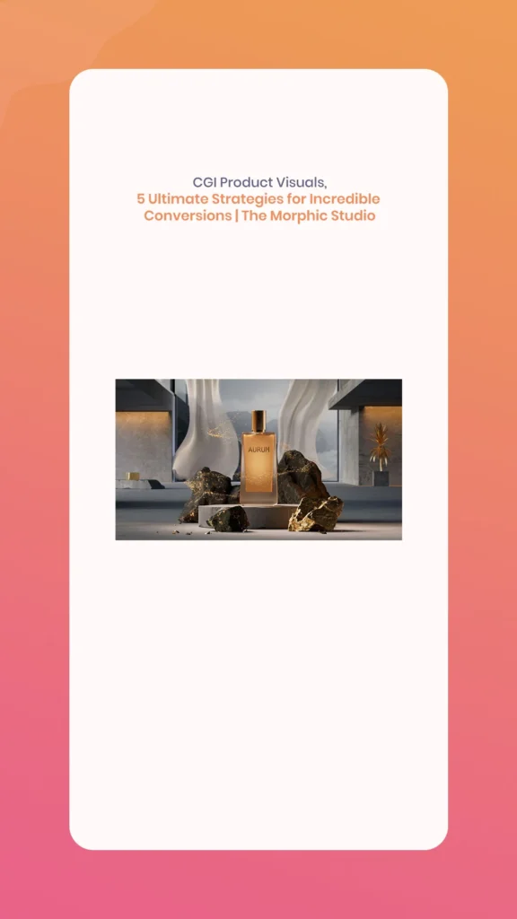 CGI Product Visuals